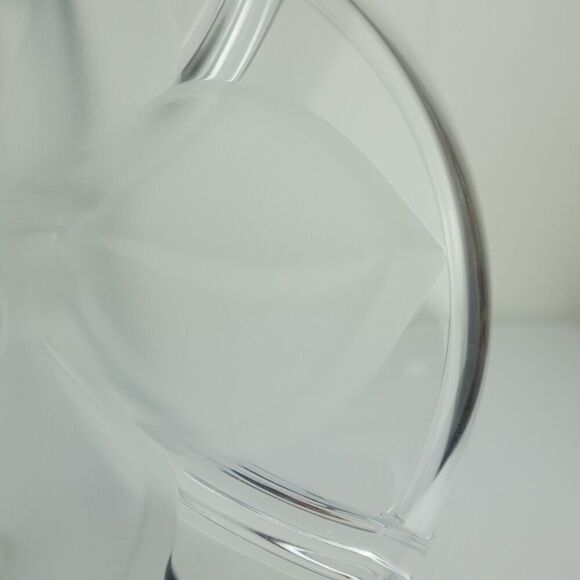 Cristal D’Arques JD Durand Florence Frosted Petal 4 Section Crystal Serving Dish - Picture 4 of 9